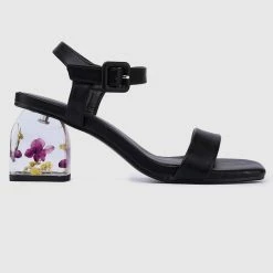 Milliotandco Fantasy Floral Heels (Black)