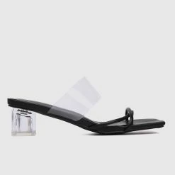 Milliotandco Bold Thong Heels (Black)