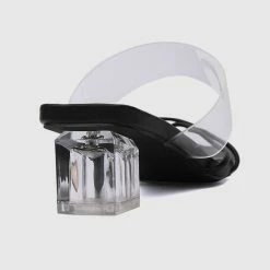 Milliotandco Bold Thong Heels (Black)