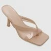 Milliotandco Saturday Fever Thong Heels (Pink) Shoes