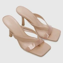 Milliotandco Saturday Fever Thong Heels (Pink) Shoes
