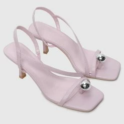 Milliotandco Charity Ball Thong Heels (Pink)