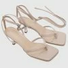 Milliotandco First Date Thong Heels (Nude)