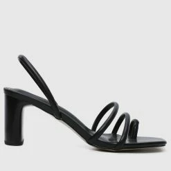 Milliotandco Hero Square Toe Heels (Black)