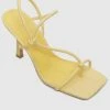 Milliotandco Shoes Elemental Toe Ring Heels (Light Yellow)