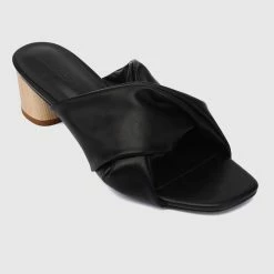 Milliotandco Criss-cross Criss Cross Heels (Black) Shoes