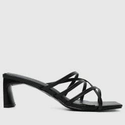 Milliotandco Shoes Kill'em Criss Cross Heels (Black)