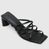 Milliotandco Shoes Kill 'em Criss Cross Heels (Black)