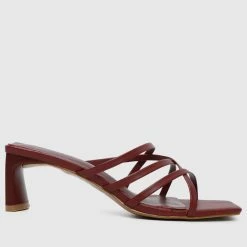 Milliotandco Kill'em Criss Cross Heels (Red)