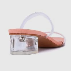 Milliotandco Savvy Open Toe Heels (Pink)