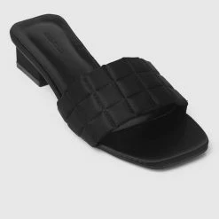 Milliotandco Shoes Pretty Please Open Toe Heels (Black)