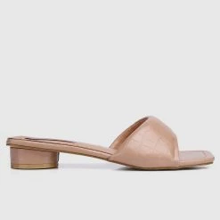 Milliotandco Nurita Harith Haniya Open Toe Heels (Nude) Shoes