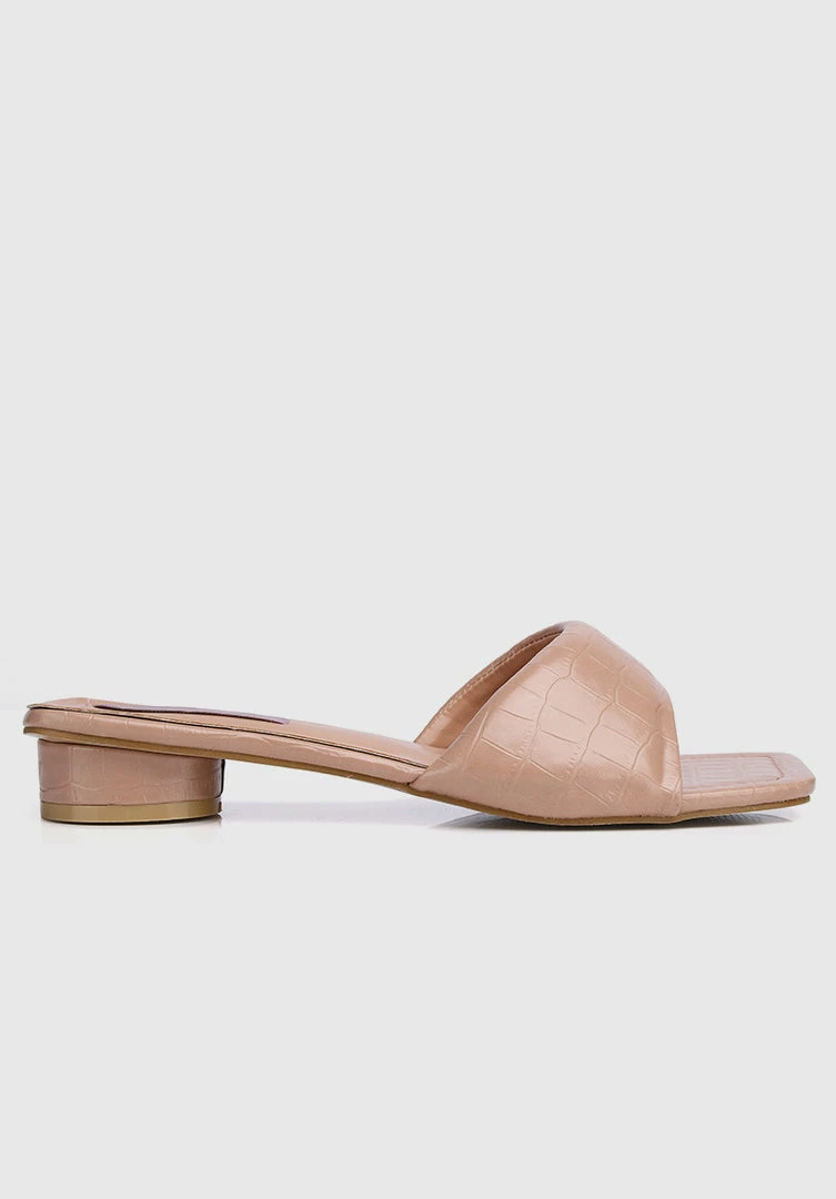 Milliotandco Nurita Harith Haniya Open Toe Heels (Nude) Shoes