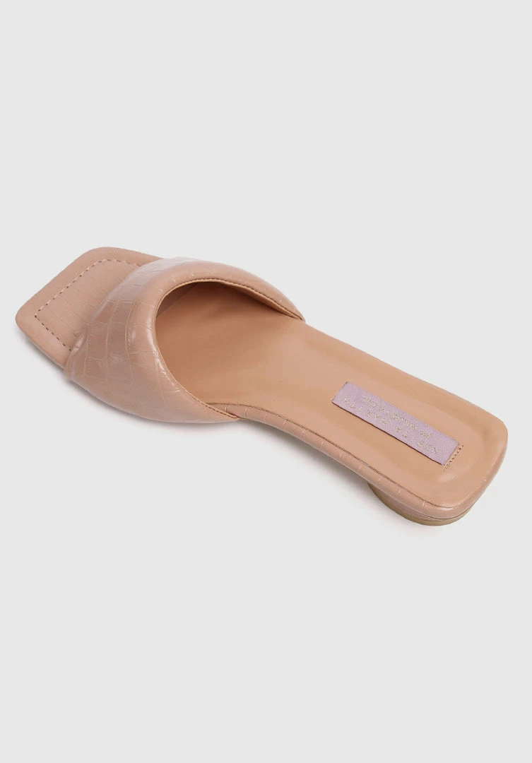 Milliotandco Nurita Harith Haniya Open Toe Heels (Nude) Shoes