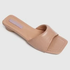 Milliotandco Nurita Harith Haniya Open Toe Heels (Nude) Shoes