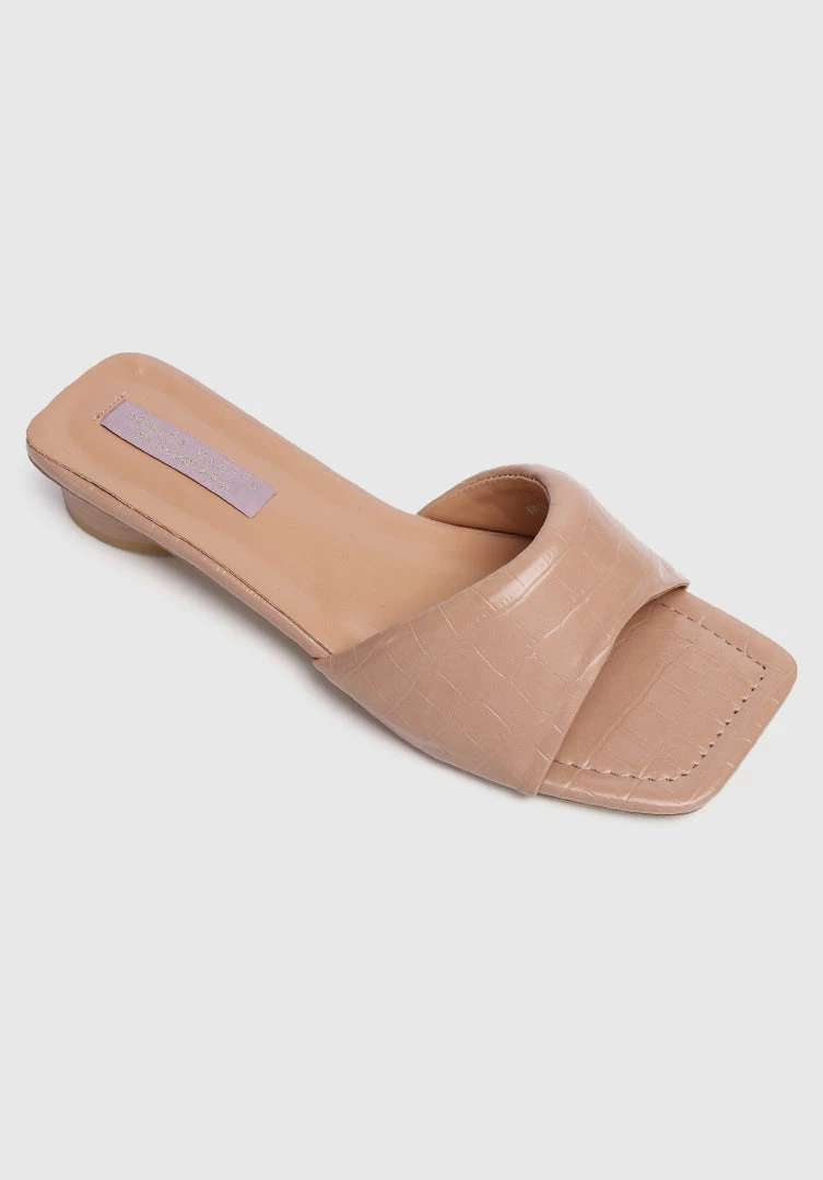 Milliotandco Nurita Harith Haniya Open Toe Heels (Nude) Shoes