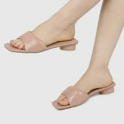 Milliotandco Nurita Harith Haniya Open Toe Heels (Nude) Shoes