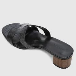 Milliotandco Energetic Open Toe Heels (Black) Shoes