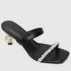 Milliotandco Kayly Open Toe Heels (Black) Shoes