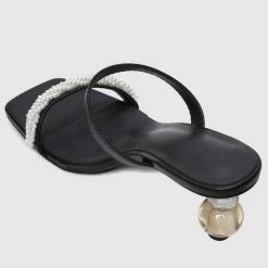 Milliotandco Kayly Open Toe Heels (Black) Shoes