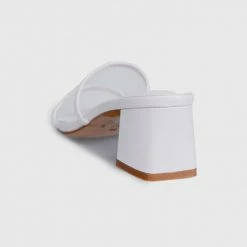 Milliotandco Shoes Earth Edit Hollie Open Toe Heels (White)