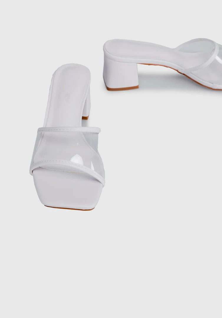 Milliotandco Shoes Earth Edit Hollie Open Toe Heels (White)