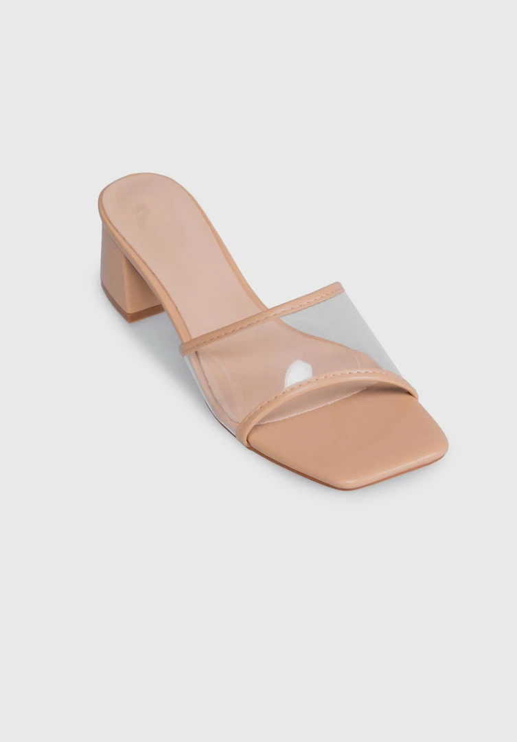 Milliotandco Earth Edit Hollie Open Toe Heels (Burlywood)