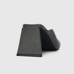 Milliotandco Nurita Harith Hanne Open Toe Heels (Charcoal)