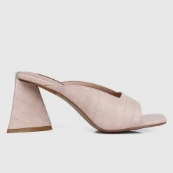 Milliotandco Nurita Harith Hanne Open Toe Heels (Nude)