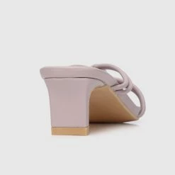 Milliotandco Nurita Harith Harriet Open Toe Heels (Thistle)