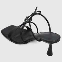 Milliotandco Shoes Katrina Open Toe Heels (Black)