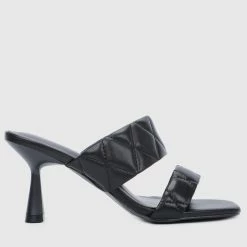 Milliotandco Jamie Open Toe Heels (Black)