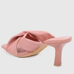 Milliotandco Sapphire Open Toe Heels (Pink) Shoes
