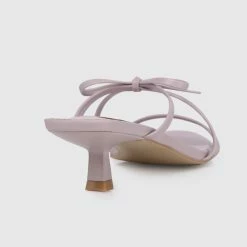 Milliotandco Nurita Harith Halyn Open Toe Heels (Thistle)