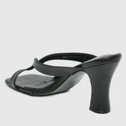 Milliotandco Helen Open Toe Heels (Black)
