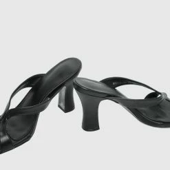 Milliotandco Helen Open Toe Heels (Black)