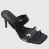 Milliotandco Calida Open Toe Heels (Black)