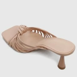 Milliotandco Jaynie Open Toe Heels (Nude) Shoes