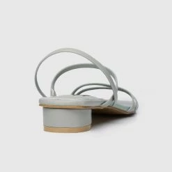 Milliotandco Nurita Harith Huda Open Toe Heels (Sea Green) Shoes