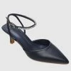 Milliotandco Caris Pointed Toe Heels (Navy)