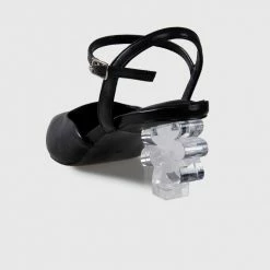 Milliotandco Shoes Earth Edit Elyzabeth Pointed Toe Heels (Black)