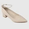 Milliotandco Disney Belle Bibliophile Classic Pump Heels (White) Shoes
