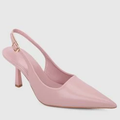 Milliotandco Shoes Spotlight Pointed Toe Heels (Pink)