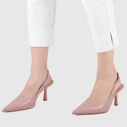 Milliotandco Shoes Spotlight Pointed Toe Heels (Pink)