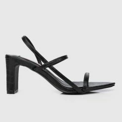 Milliotandco Nurita Harith Hasha Pointed Toe Heels (Black)