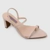 Milliotandco Nurita Harith Hasha Pointed Toe Heels (Beige)