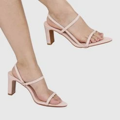 Milliotandco Nurita Harith Hasha Pointed Toe Heels (Beige)