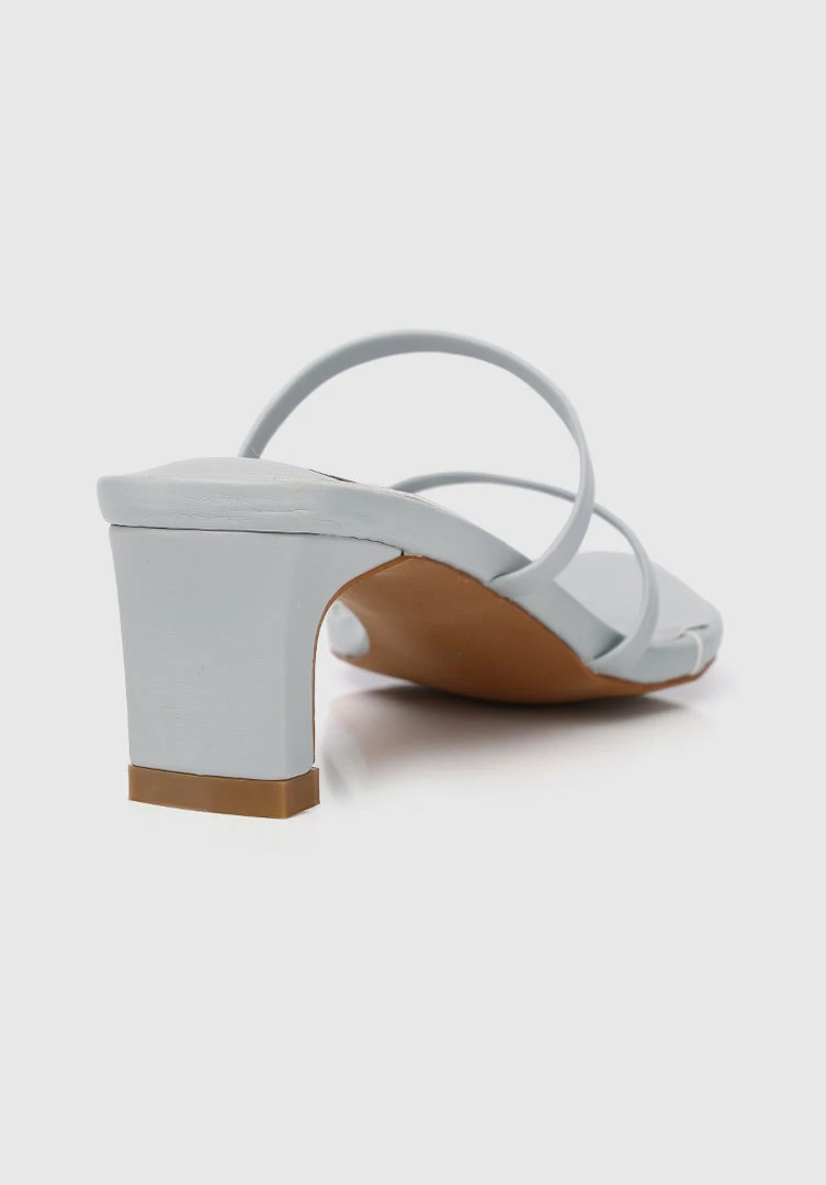 Milliotandco Shoes Nurita Harith Hellen Pointed Toe Heels (Grey)