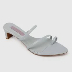 Milliotandco Shoes Nurita Harith Hellen Pointed Toe Heels (Grey)