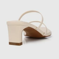 Milliotandco Shoes Nurita Harith Hellen Pointed Toe Heels (White)